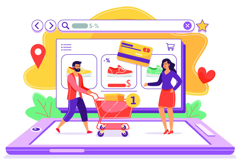 Ecommerce marketing strategy for shopping websites