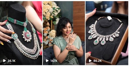 jewellery advertisement and branding